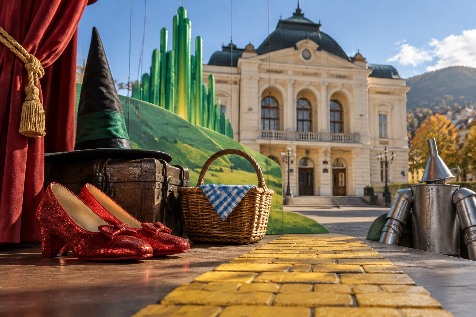 Două reprezentații la premiera „Vrăjitorului din Oz”, la Teatrul Municipal Baia Mare