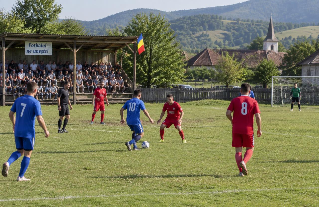 Echipa din Crîngeni a câștigat derby-ul local